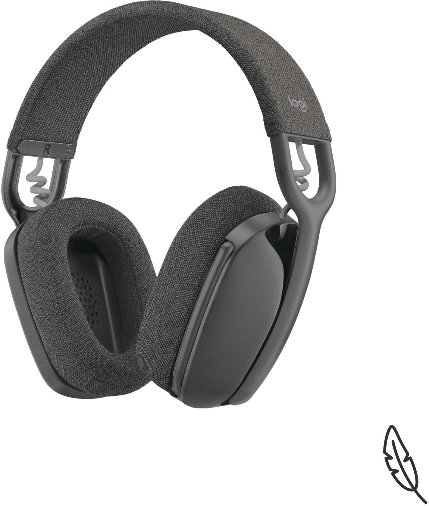 Logitech - Auriculares Logitech ZONE Vibe 100 Bluetooth Negro