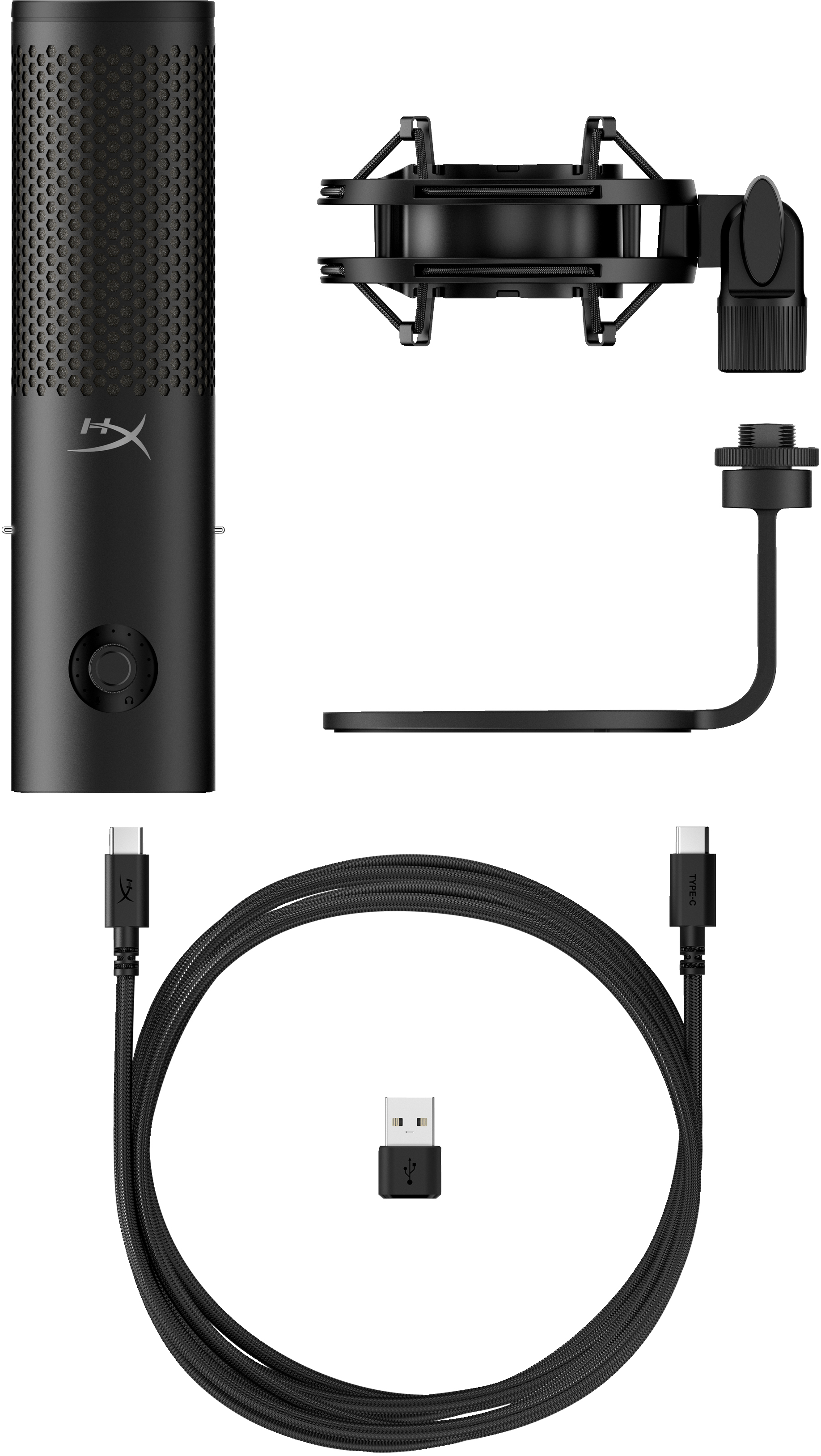 HyperX - Micrófono HyperX QuadCast 2 S Gaming USB