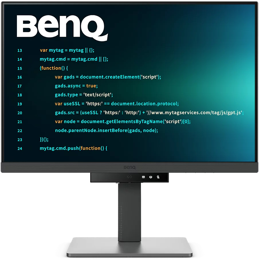 Benq - Monitor BenQ Programming 24.1" RD240Q IPS WQXA 16:10 HDR10 Daisy Chain USB-C (PD90W) Coding Modes