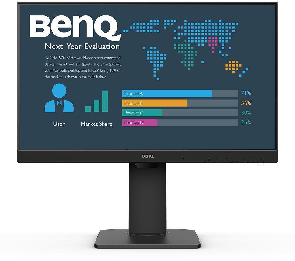 Benq - Monitor BenQ Business 23.8" BL2486TC IPS FHD 100Hz USB-C (PD65W) Daisy Chain