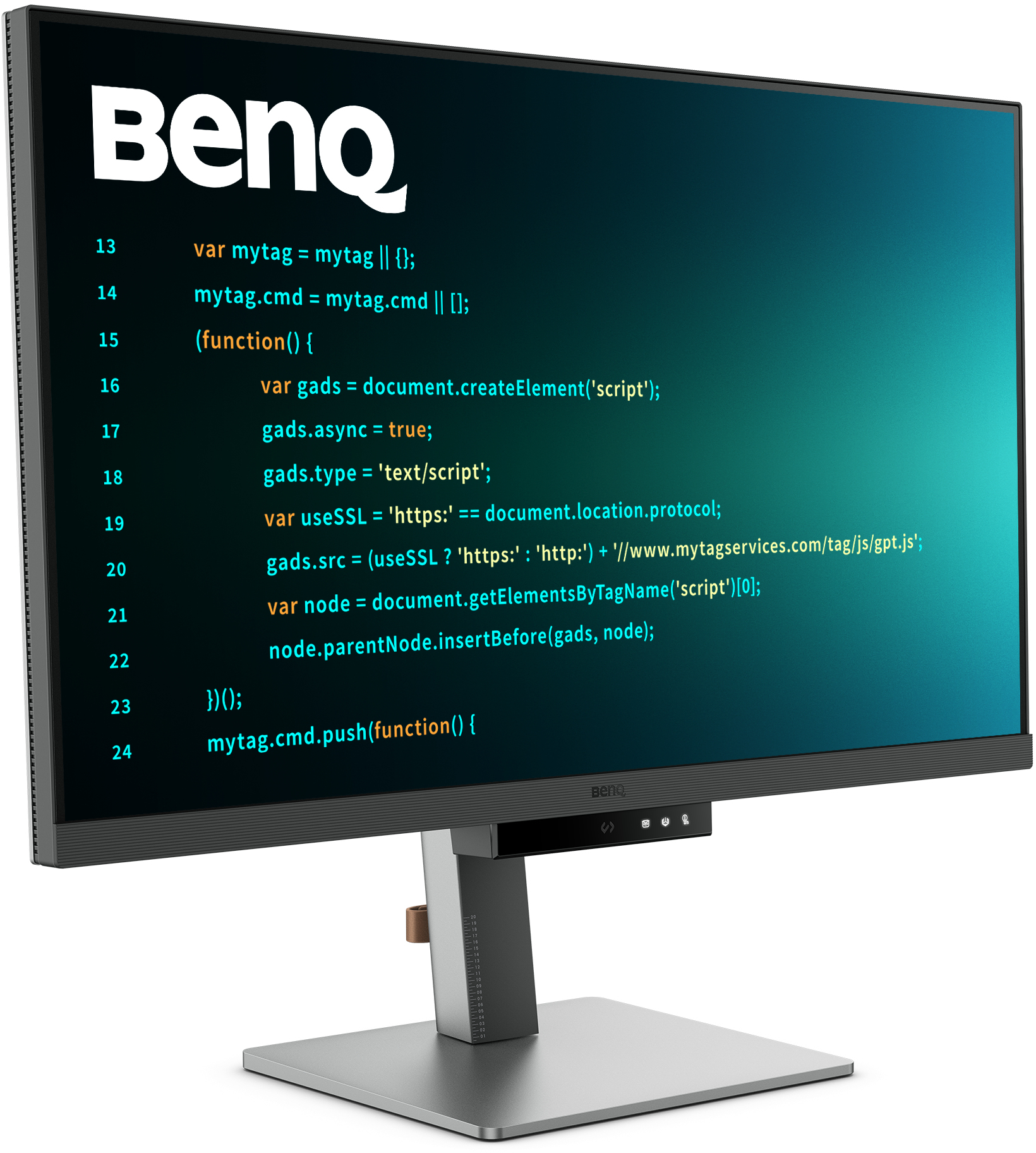 Picture of Picture of Monitor BenQ Programming 31" RD320U IPS 4K 60Hz USB-C (90W) Coding Modes DualView Plus