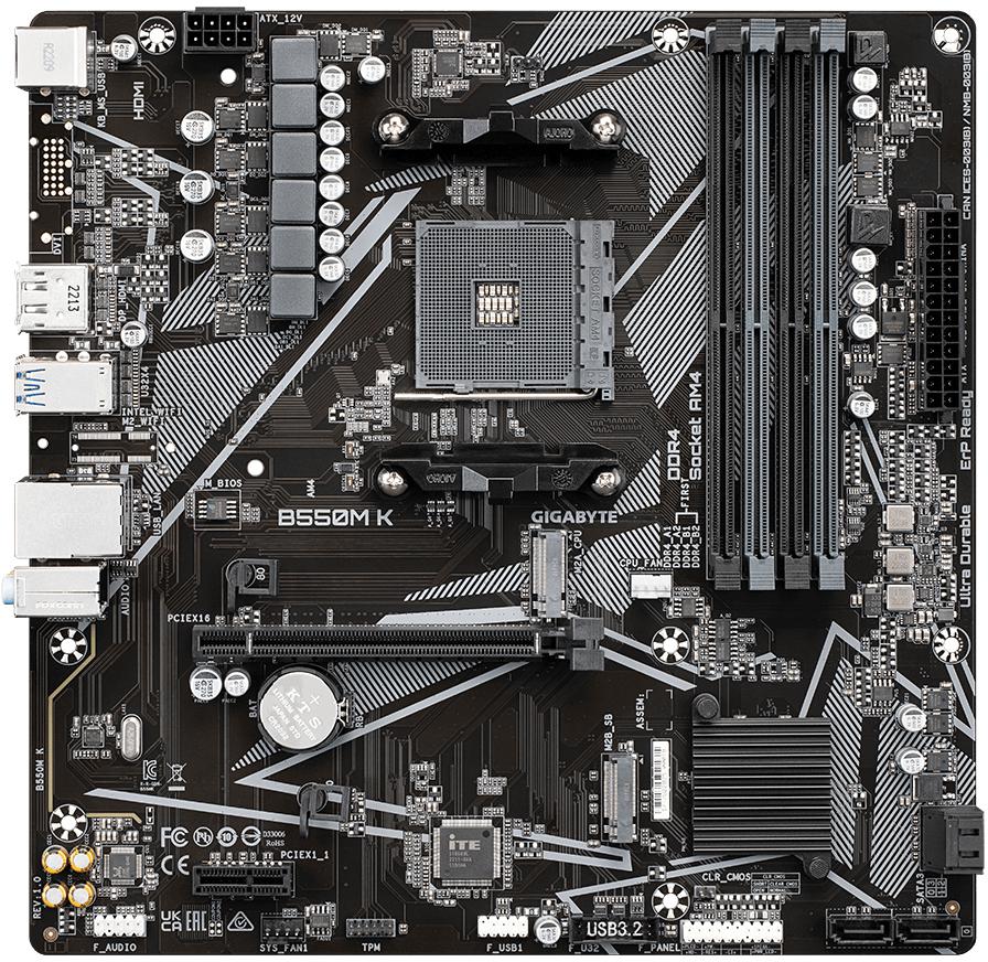 Gigabyte - Placa Base Gigabyte B550M K