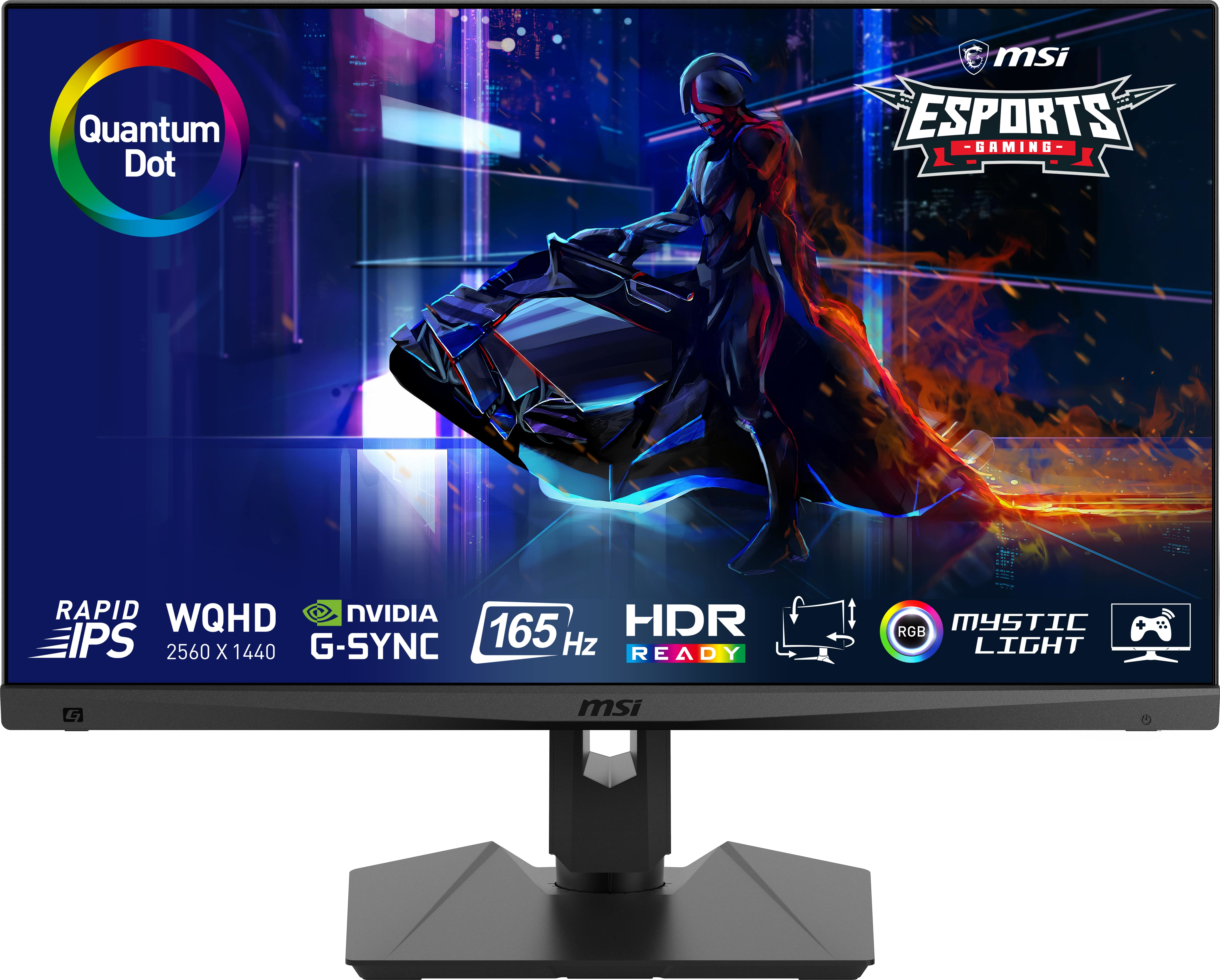 Picture of Picture of Monitor MSI 27" Optix MAG274QRF-QD IPS WQHD 165Hz 1ms G-Sync Compatible