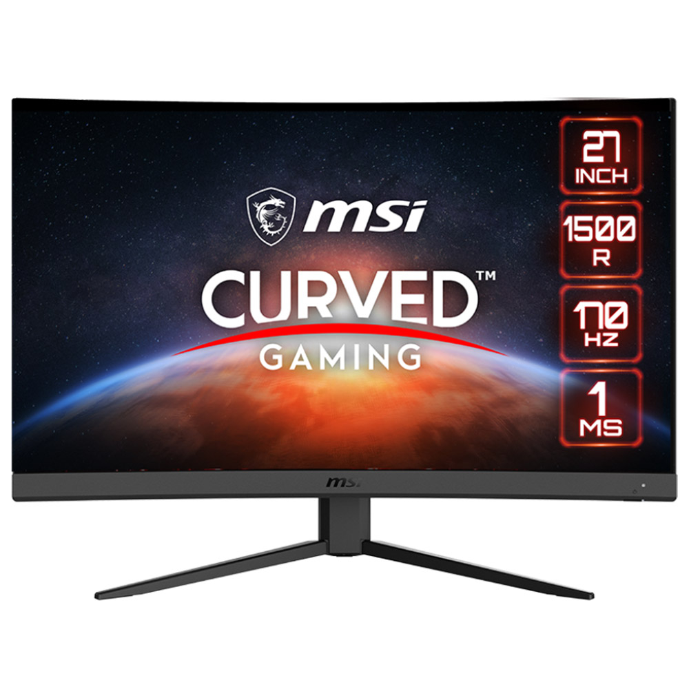Picture of Picture of Monitor Curvo MSI 27" G27CQ4 E2 VA QHD 170Hz 1ms FreeSync