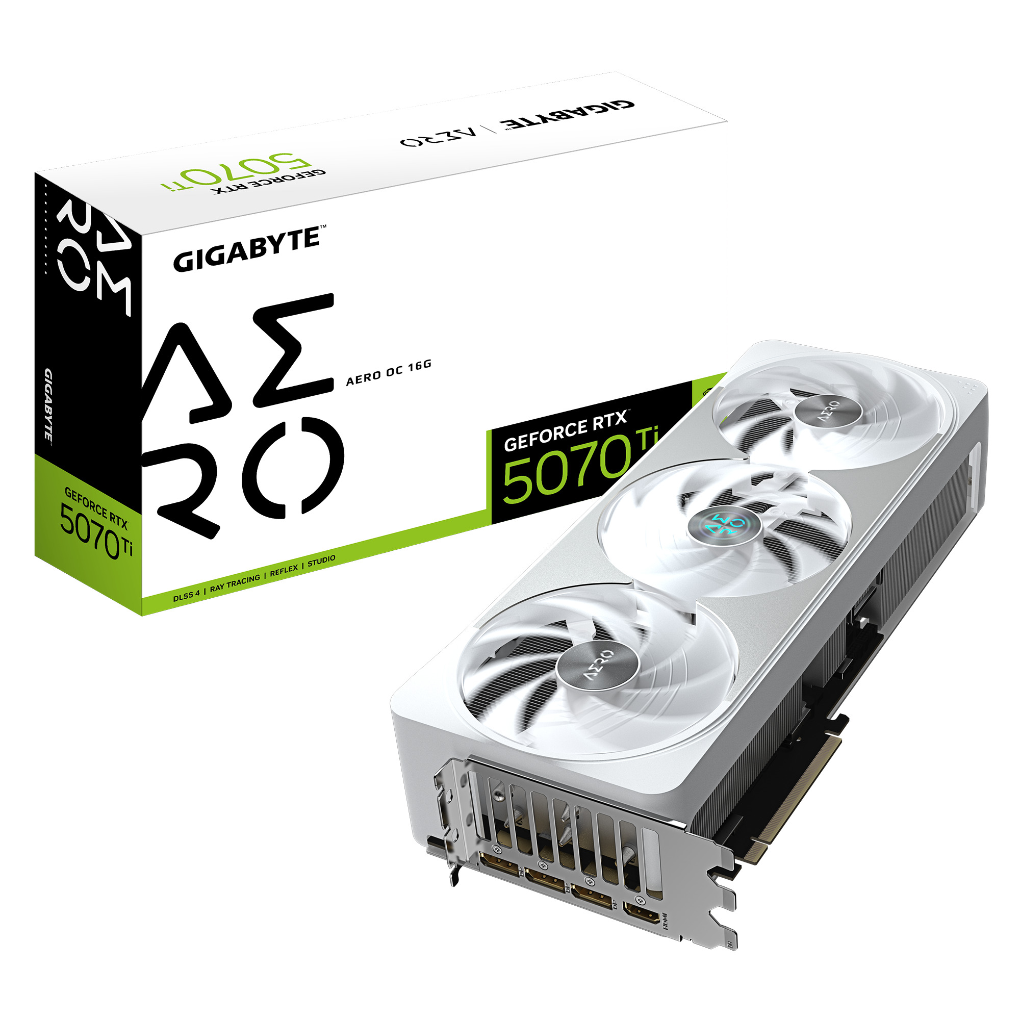 Picture of Picture of Tarjeta Gráfica Gigabyte GeForce® RTX 5070 Ti Aero OC 16GB GDDR7 DLSS4