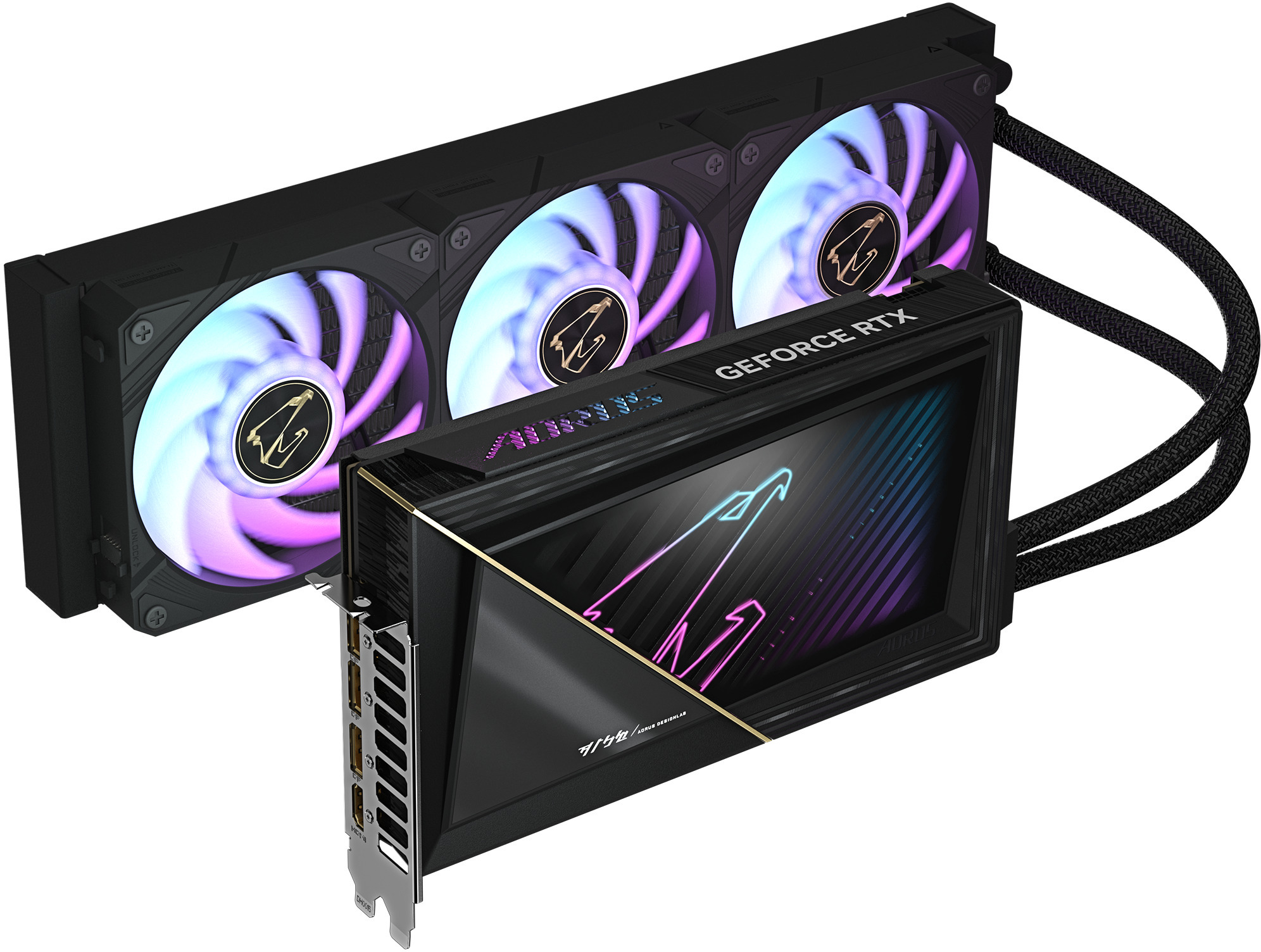 Picture of Picture of Tarjeta Gráfica Gigabyte GeForce® RTX 5090 XTREME Waterforce 32GB GDDR7 DLSS4
