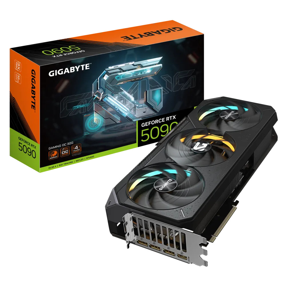 Picture of Picture of Tarjeta Gráfica Gigabyte GeForce® RTX 5090 Gaming OC 32GB GDDR7 DLSS4