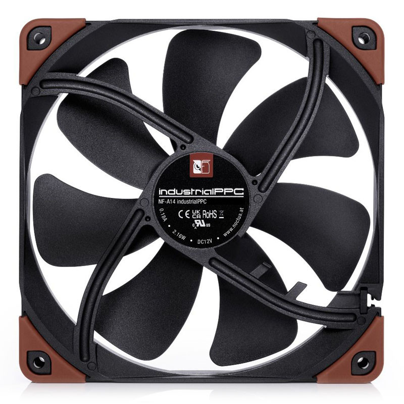 Picture of Picture of Ventilador Noctua NF-A14 industrialPPC-24V-2000 SP IP67 PWM 140mm