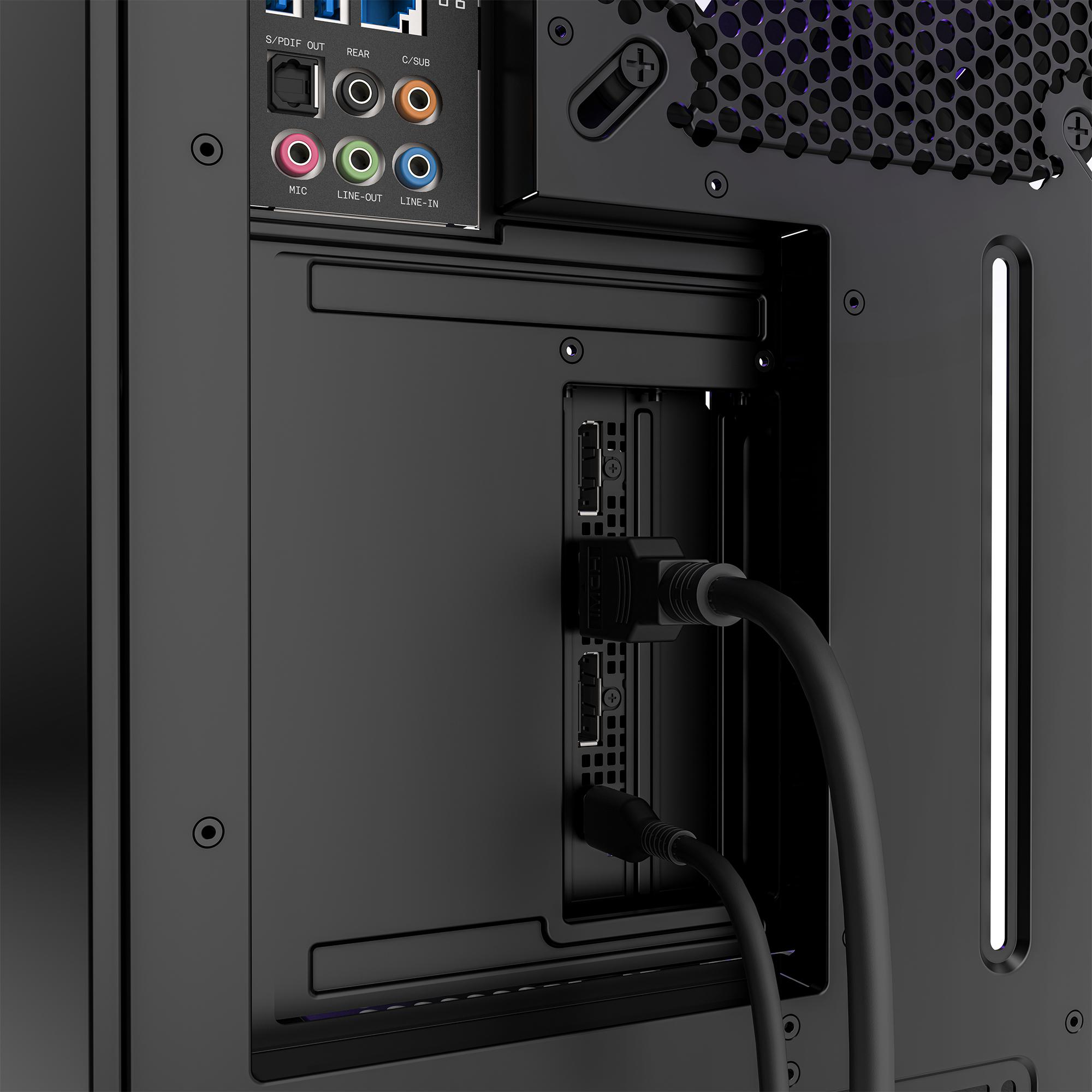 NZXT - Vertical GPU Mounting NZXT ( H5 / H7 / H9 ) - Negro 175mm