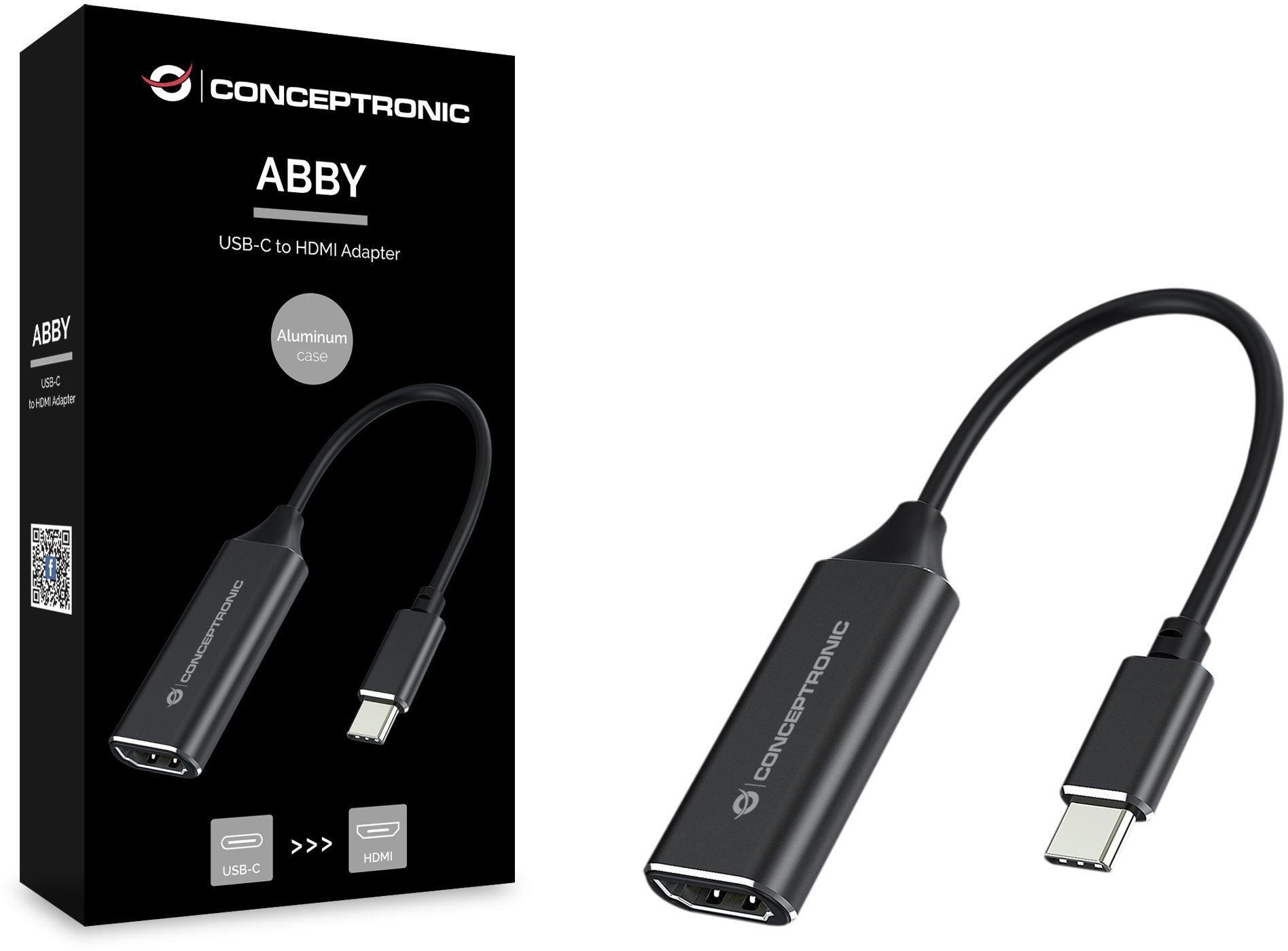 Picture of Picture of Adaptador Conceptronic Abby USB-C > HDMI