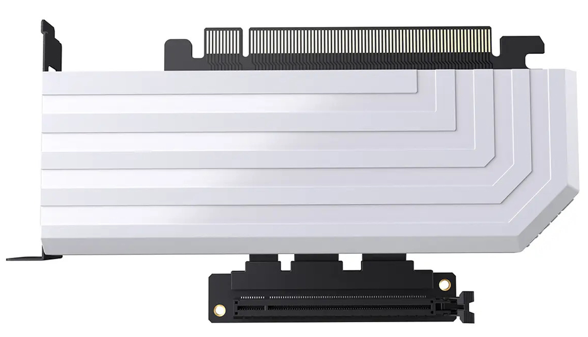 Hyte - Card Riser Hyte PCI-E 4.0 20cm Blanco