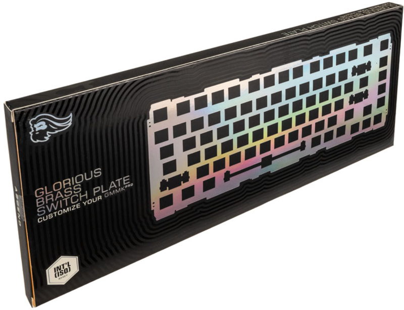 Glorious - Cubierta Switch Glorious para GMMK Pro 75% Latón (ISO)