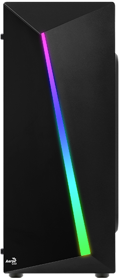 Picture of Picture of Caja ATX Aerocool Shard RGB Vidrio Templado Negro