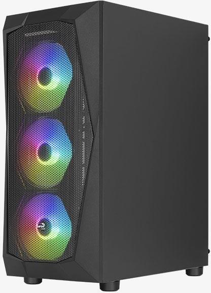 Picture of Picture of Caja ATX Aerocool Falcon ARGB Vidrio Templado Negro