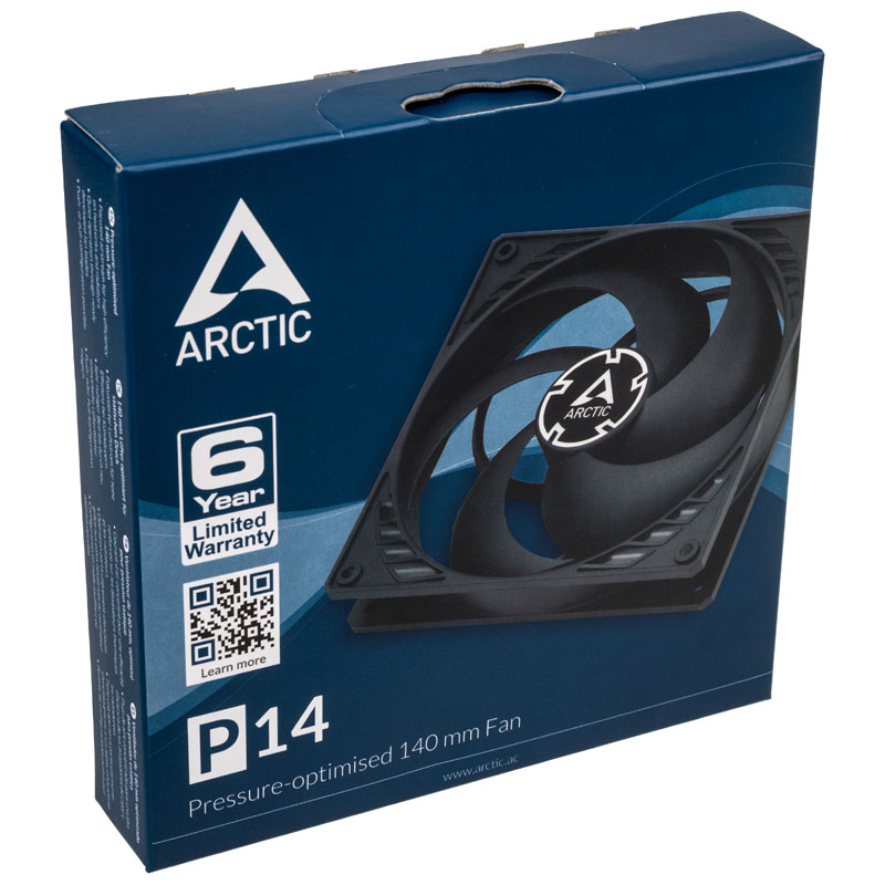 Arctic - Ventilador Arctic P14 140mm - Negro