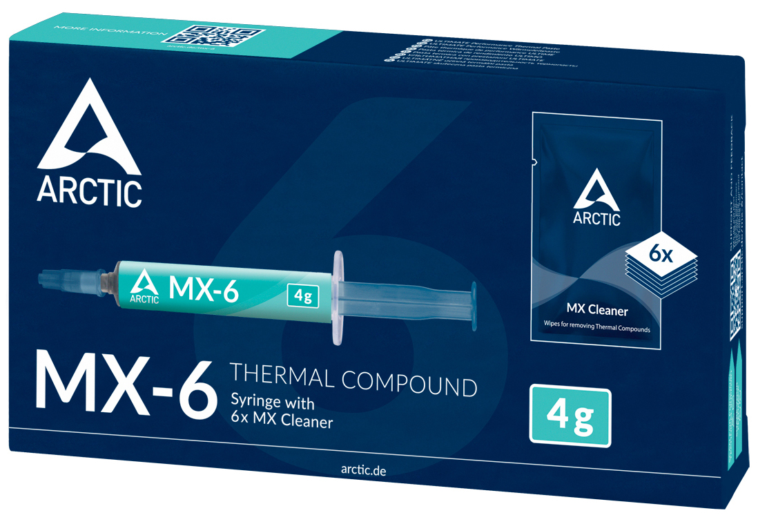 Picture of Picture of Pasta Térmica Arctic MX-6 inclui MX Cleaner (4g)