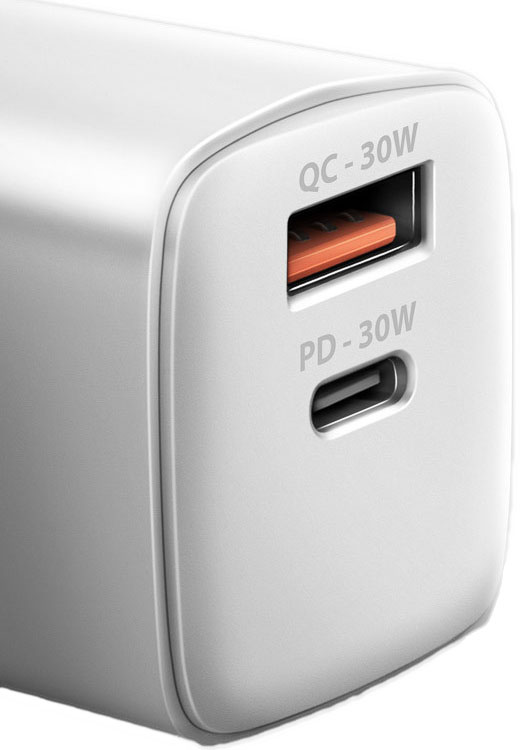 Picture of Picture of AXAGON ACU-PQ30 QC3.0,4.0/AFC/FCP/PPS/Apple + PD cargador de pared tipo C, 30W, Blanco