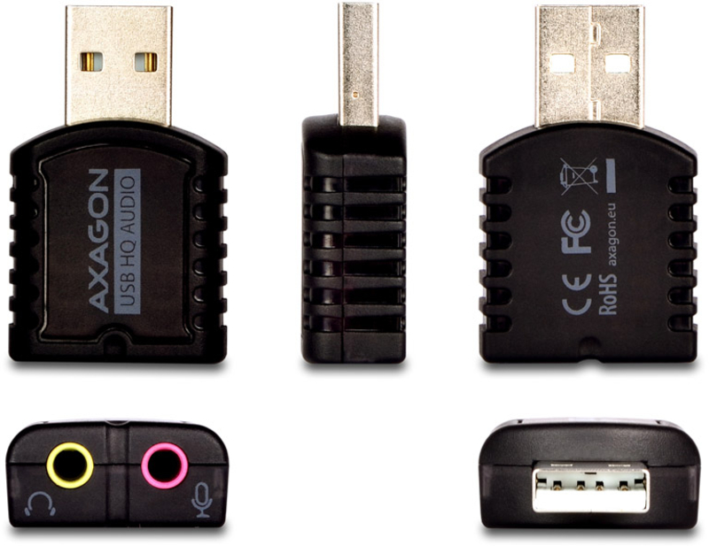 Picture of Picture of Tarjeta Sonido HQ AXAGON ADA-17 USB 2.0