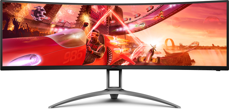 Picture of Picture of Monitor AOC AGON 49" AG493UCX2 VA 5K 165Hz 1ms FreeSync Premium HDR400