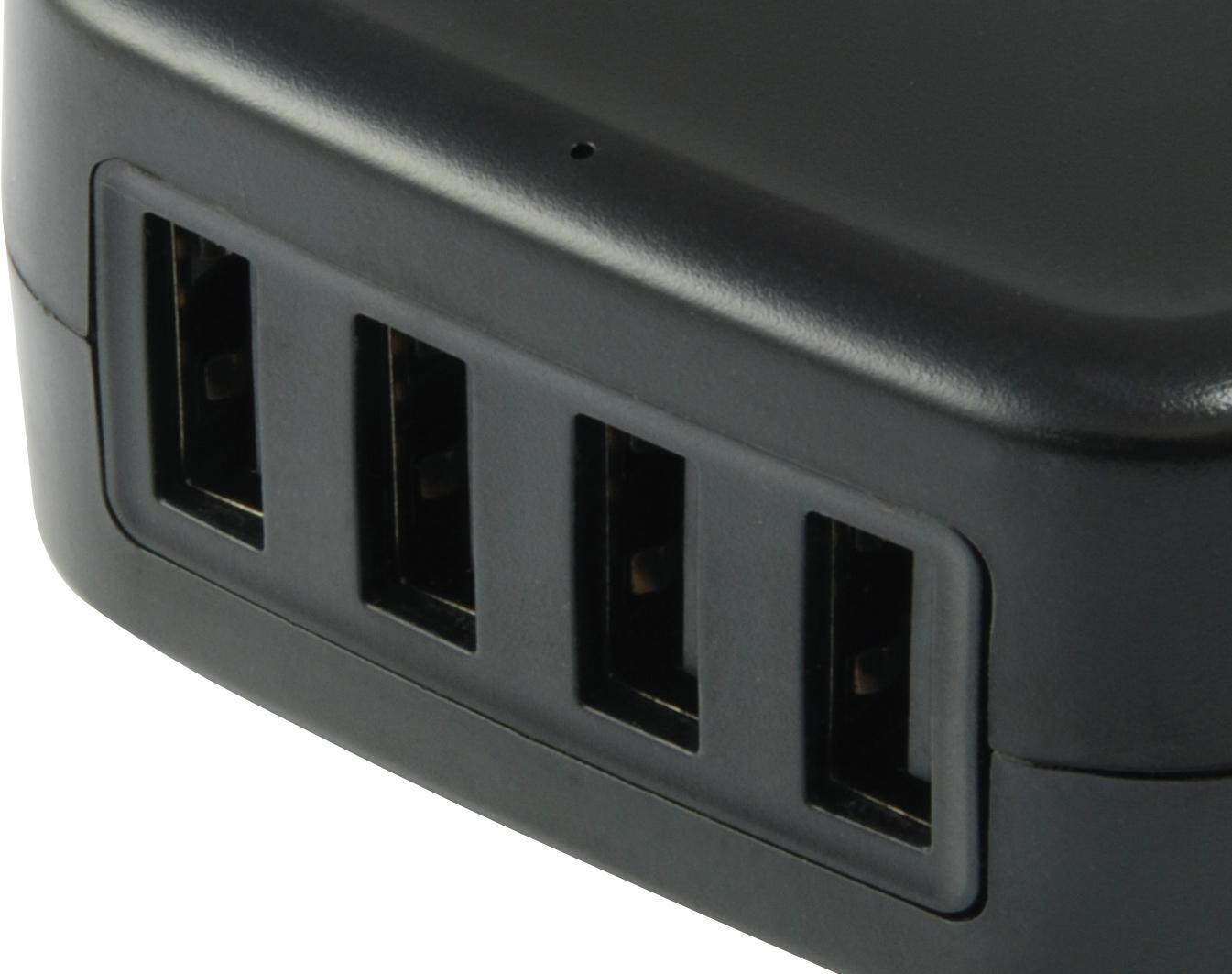 conceptronic - Cargador Conceptronic Althea 4 Puertas 25W USB
