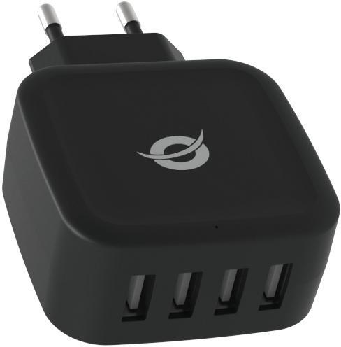 Picture of Picture of Cargador Conceptronic Althea 4 Puertas 25W USB