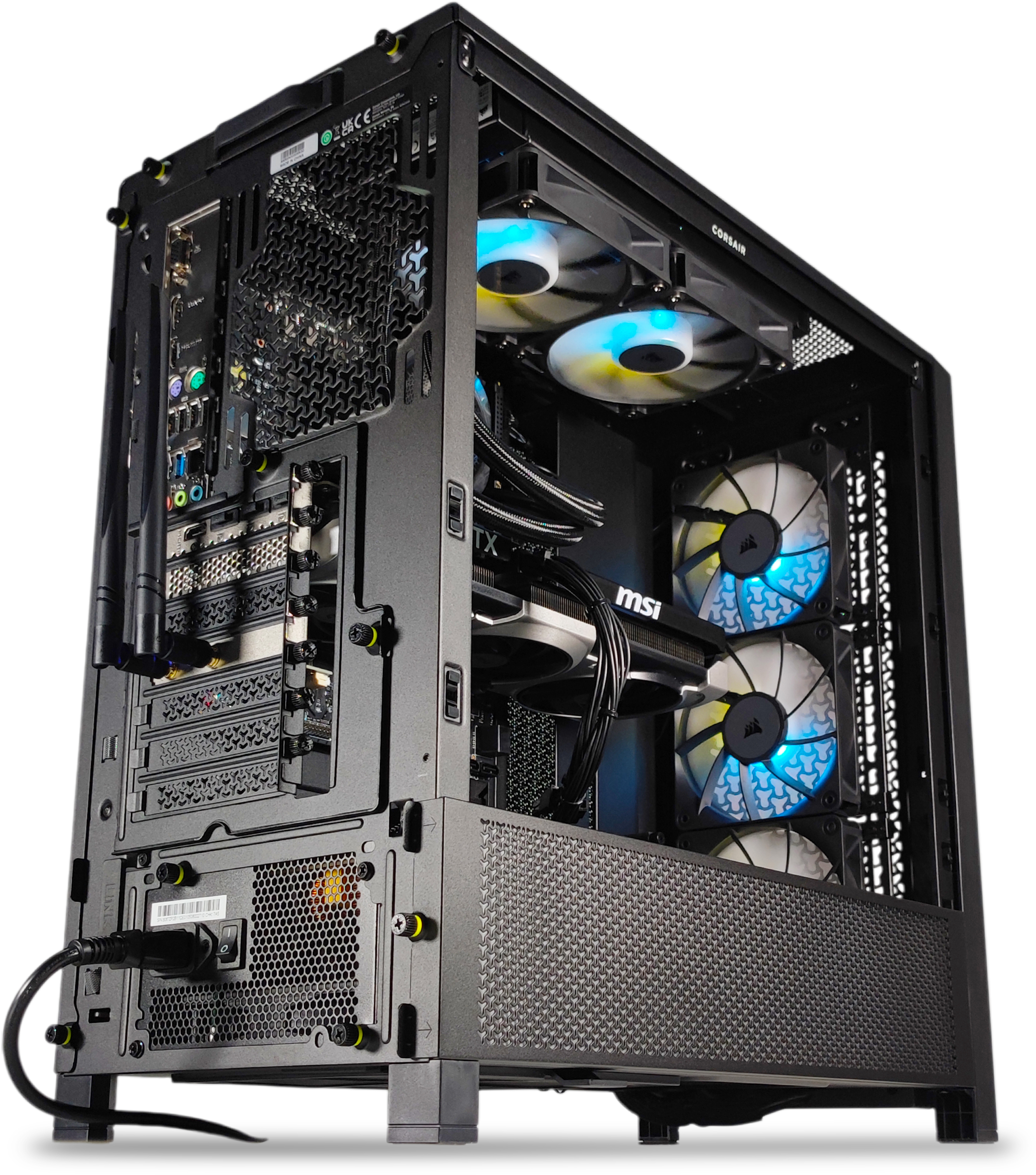 aura-pc - Ordenador AURA Gamer-PC Impakt Edition Intel i5 14400F 32GB DDR5 1TB RTX 5060 Ti 16GB WiFi W11