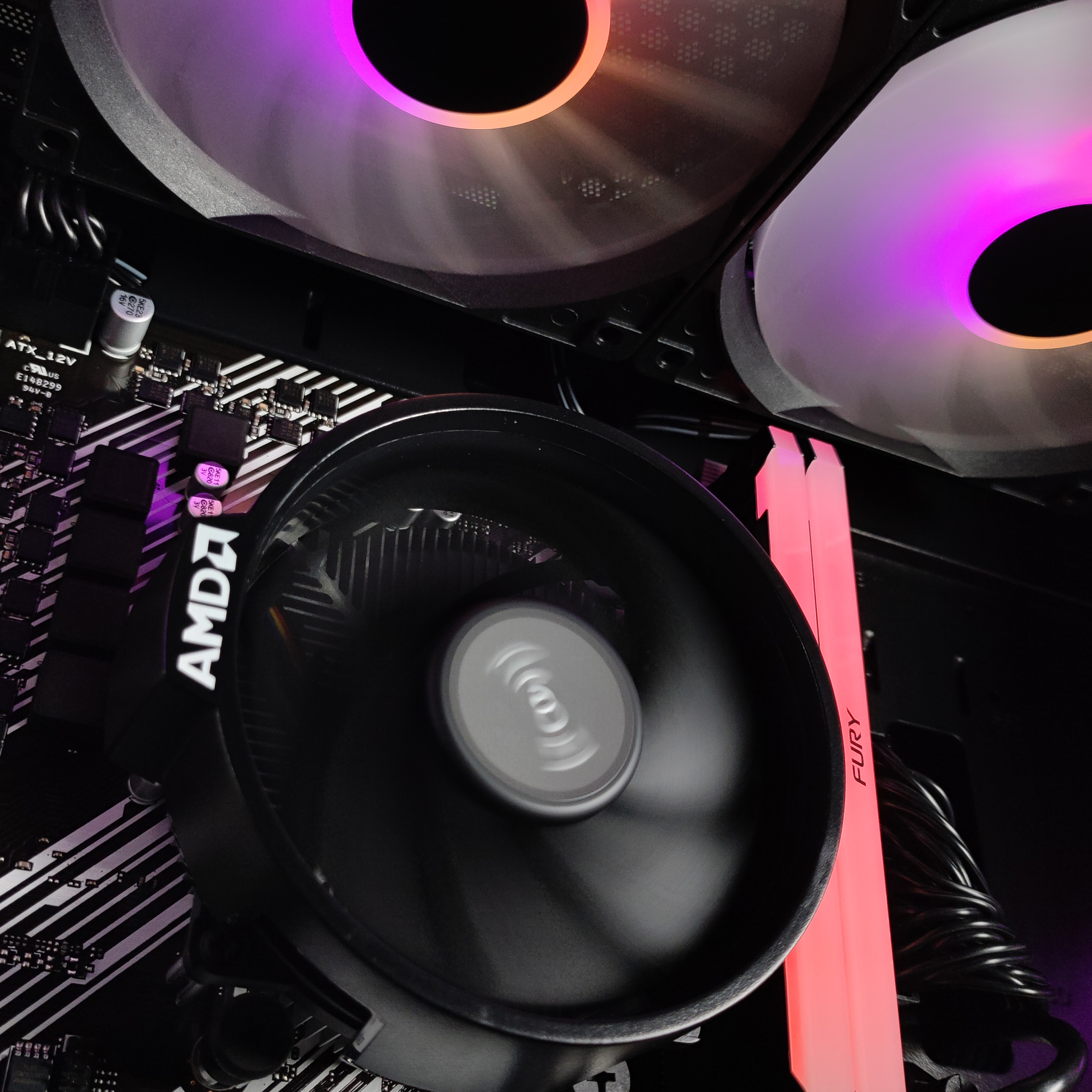 aura-pc - Ordenador AURA Gamer-PC TEAM 7 EDITION Ryzen 5 7500F 32GB DDR5 1TB RTX 5060 WiFi W11