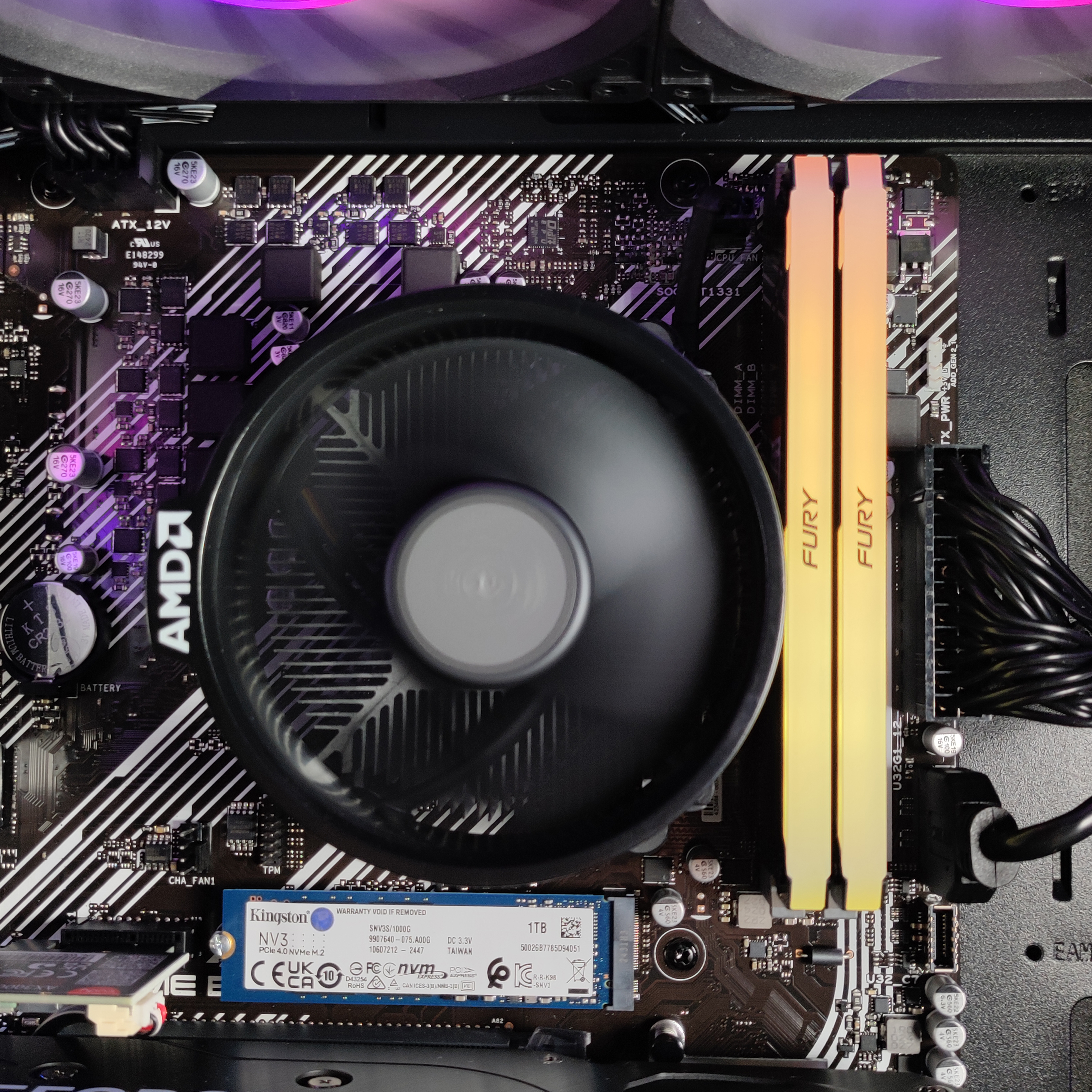 aura-pc - Ordenador AURA Gamer-PC TEAM 7 EDITION Ryzen 5 7500F 32GB DDR5 1TB RTX 5060 WiFi W11