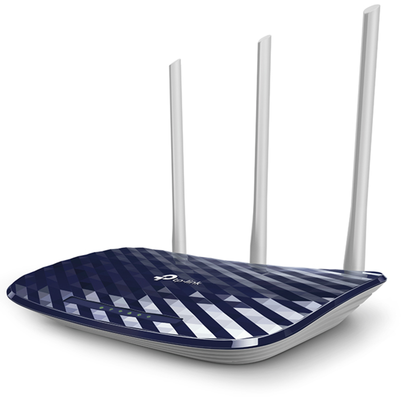 TP-Link - TP-Link AC750 router inalámbrico Ethernet rápido Doble banda (2,4 GHz / 5 GHz) Negro, Blanco