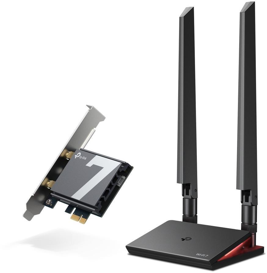 Picture of Picture of Tarjeta de Red TP-Link PCI Express Archer TBE550E BE9300 Tri-Band Wi-Fi 7 Bluetooth PCI Express Adapter