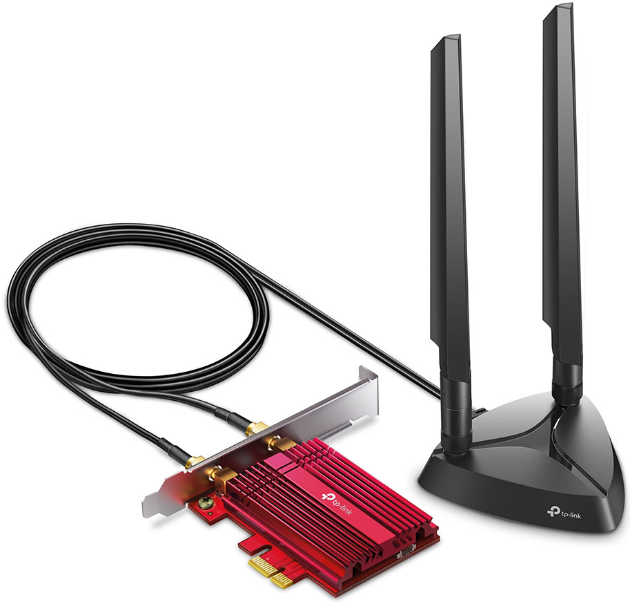 TP-Link - Tarjeta de Red TP-Link PCI Express Archer TXE75E AXE5400 Wi-Fi 6E & Bluetooth 5.2