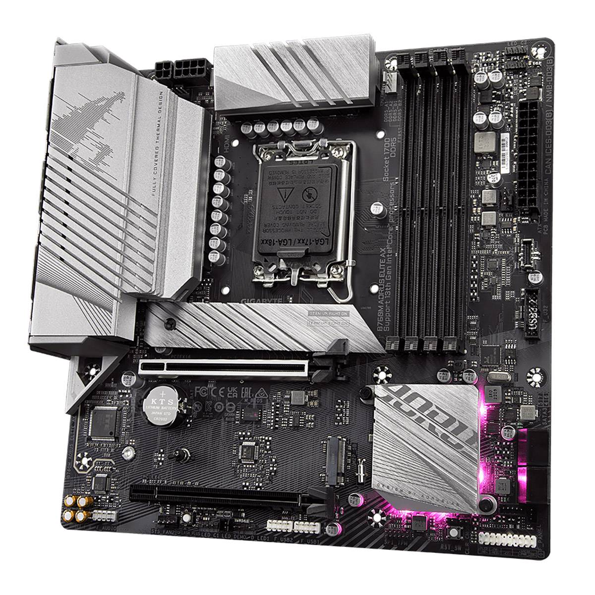 Gigabyte - Placa Base Gigabyte B760M AORUS ELITE AX