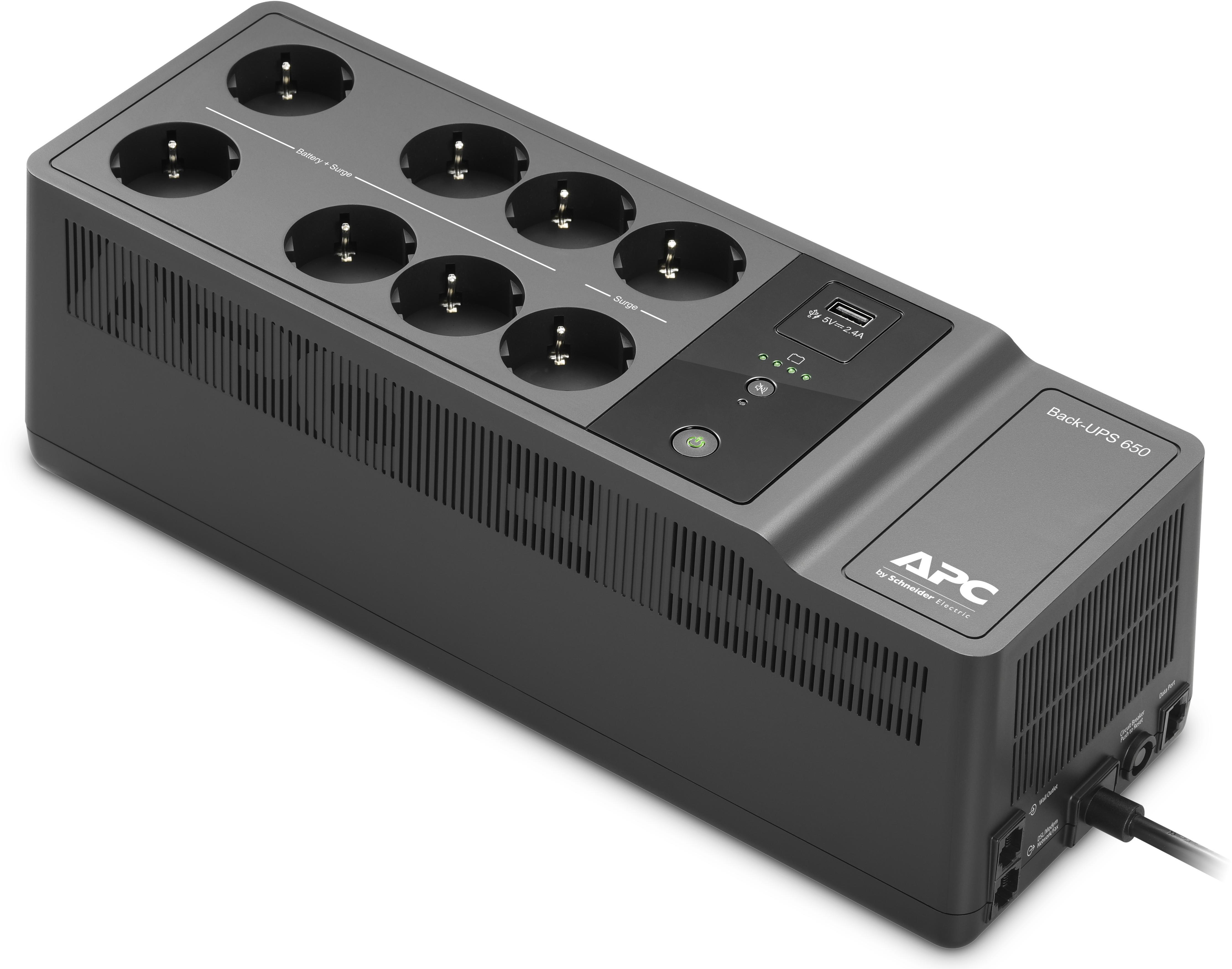 APC - UPS APC Off-line Back-UPS 650VA/400W Schuko
