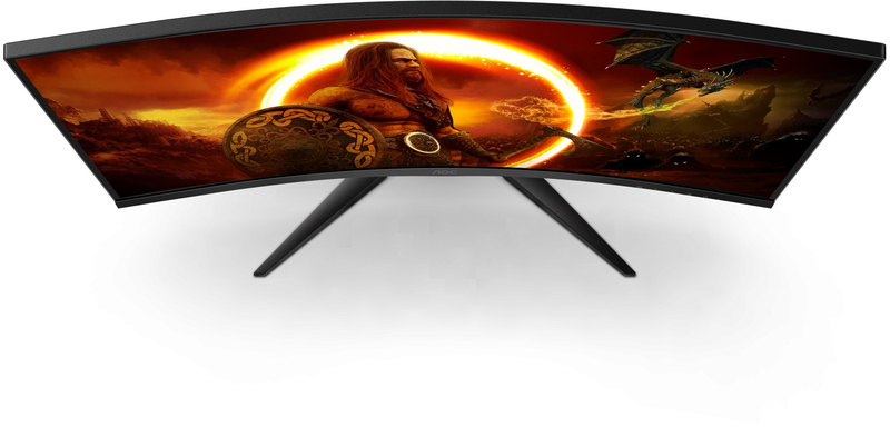AOC - Monitor Curvo AOC Gaming 31.5" C32G2ZE/BK VA FHD 240Hz 1ms FreeSync Premium