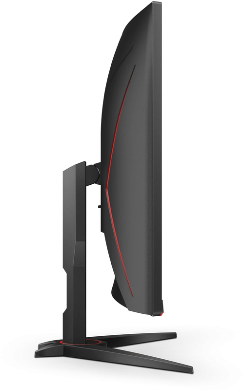 AOC - Monitor Curvo AOC Gaming 31.5" C32G2ZE/BK VA FHD 240Hz 1ms FreeSync Premium