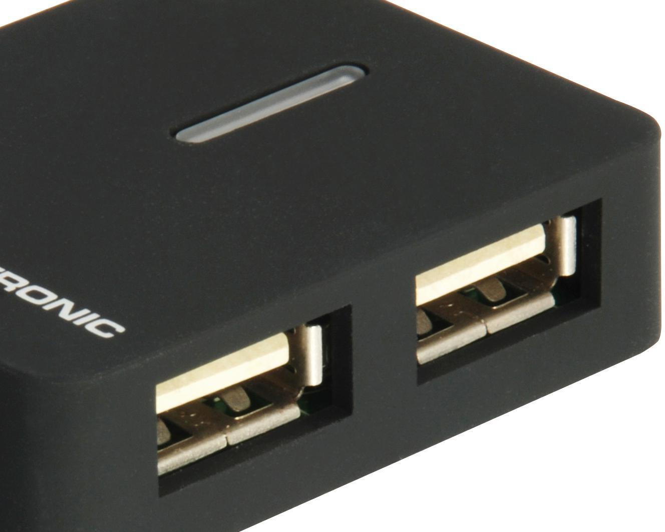 conceptronic - Hub USB Conceptronic 4 Puertas Travel
