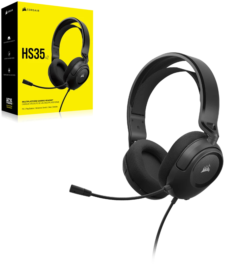 Picture of Picture of Auriculares Corsair HS35 Carbon V2