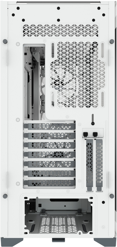 Corsair - Torre E-ATX Corsair iCUE 5000X RGB Smart Blanco Cristal Templado