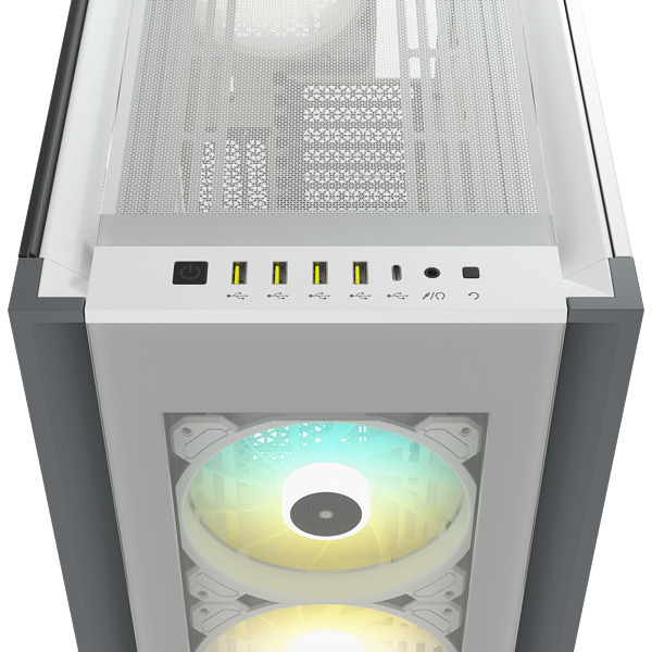 Corsair - Torre E-ATX Corsair iCUE 7000X Airflow RGB Smart Blanco Cristal Templado