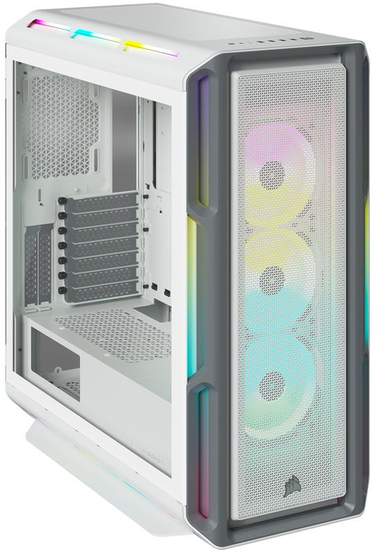 Picture of Picture of Torre ATX Corsair 5000T iCUE RGB Blanco Cristal Templado