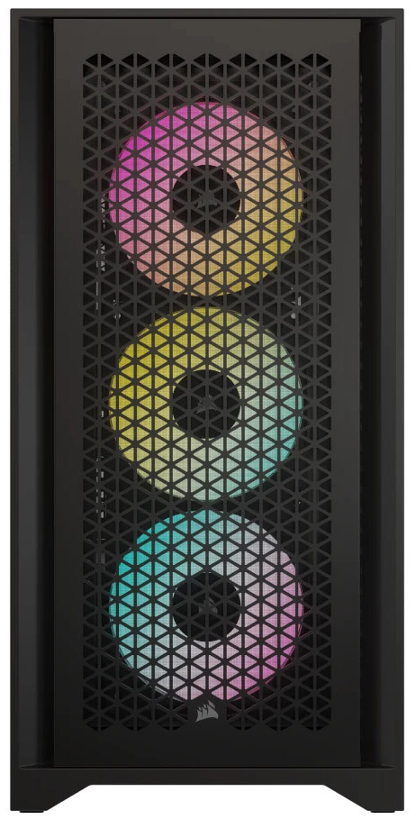 Corsair - Torre ATX Corsair iCUE 4000D Airflow Negro Cristal Templado