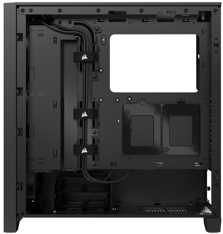 Corsair - Torre ATX Corsair iCUE 4000D Airflow Negro Cristal Templado