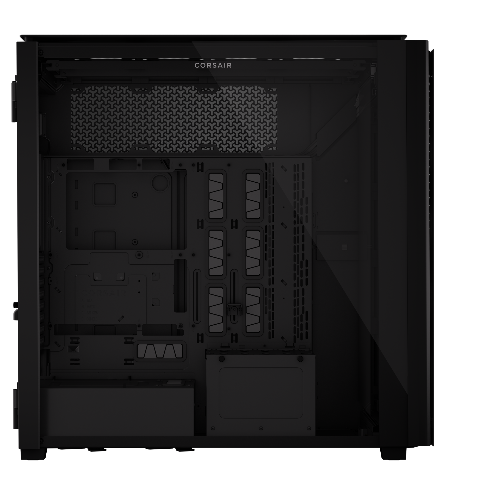 Corsair - Torre E-ATX Corsair 9000D RGB Airflow Negro Cristal Templado