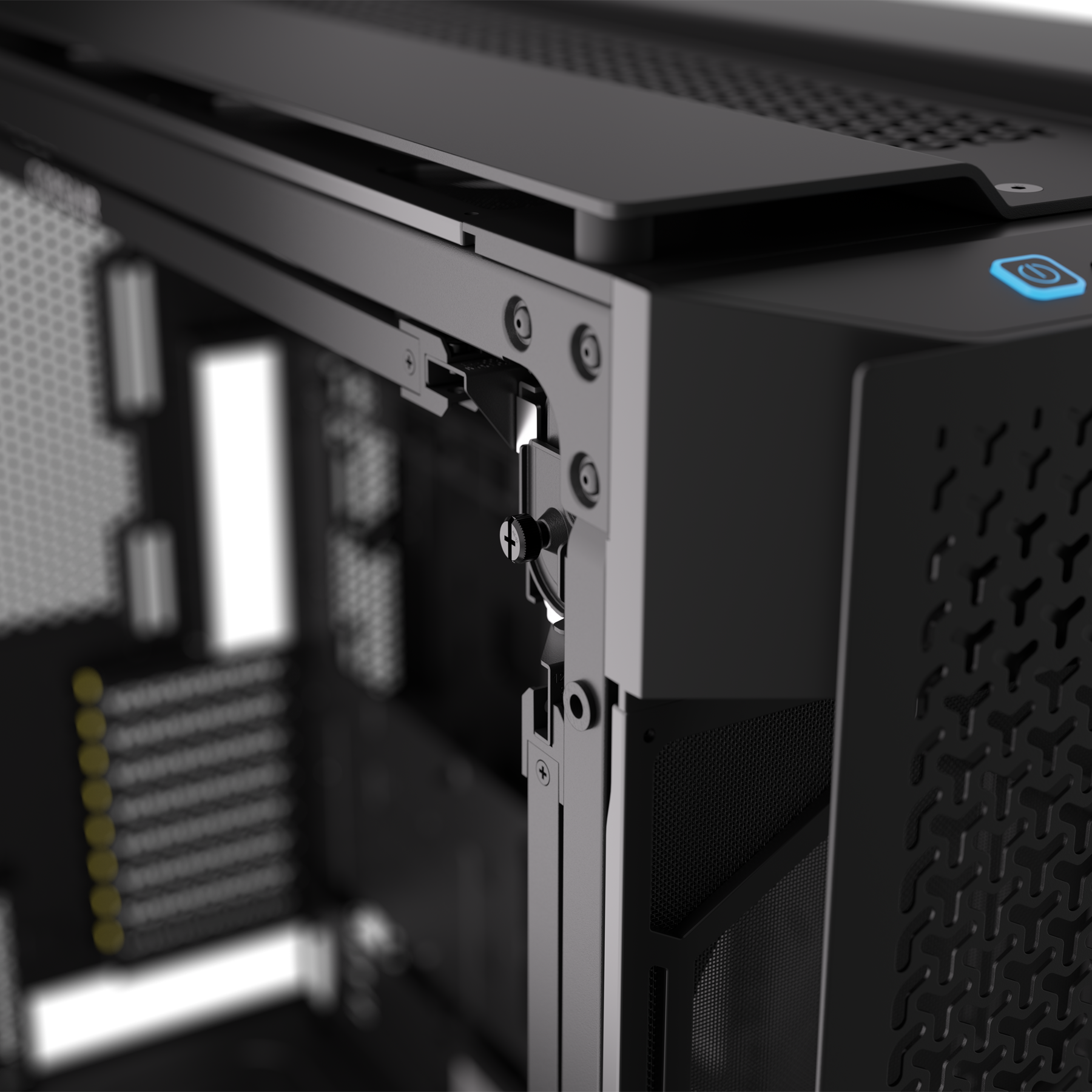 Corsair - Torre E-ATX Corsair 9000D RGB Airflow Negro Cristal Templado