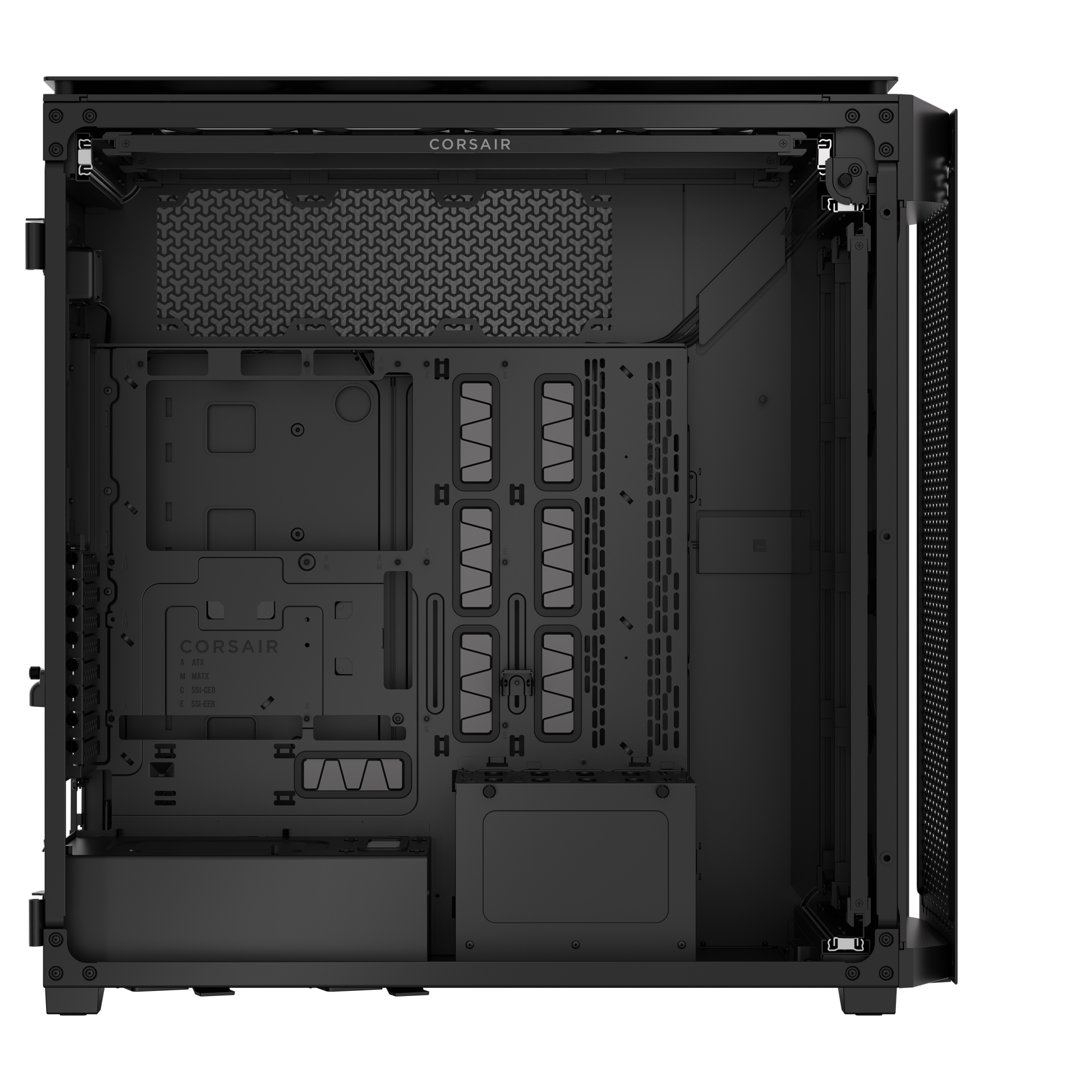 Corsair - Torre E-ATX Corsair 9000D RGB Airflow Negro Cristal Templado