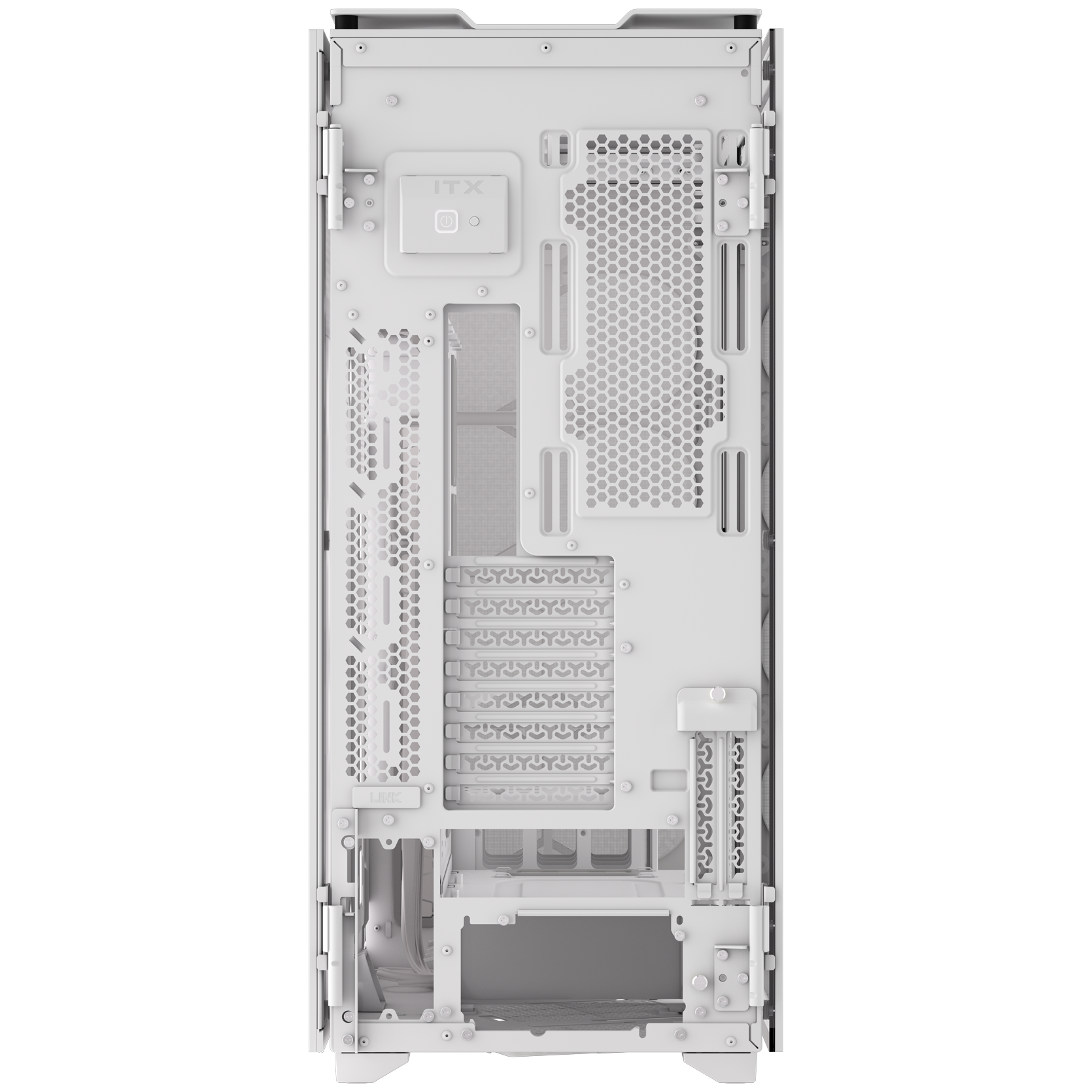 Corsair - Torre E-ATX Corsair 9000D RGB Airflow Blanca Cristal Templado