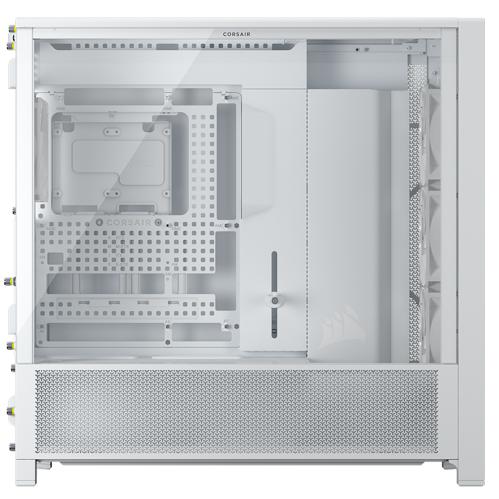 Corsair - Torre E-ATX Corsair 5000D RS Airflow Blanco Cristal Templado