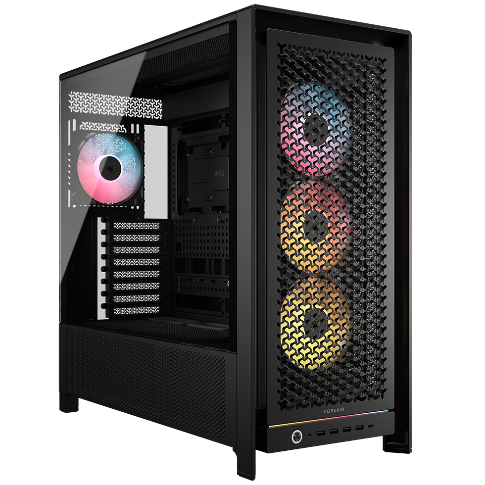 Picture of Picture of Torre E-ATX Corsair 5000D RS ARGB Airflow Negro Cristal Templado