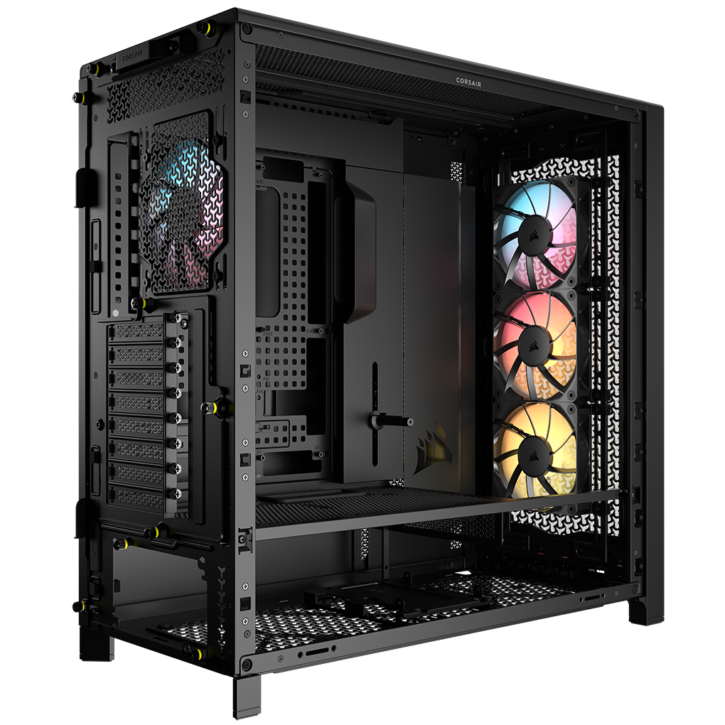 Corsair - Torre E-ATX Corsair 5000D RS ARGB Airflow Negro Cristal Templado