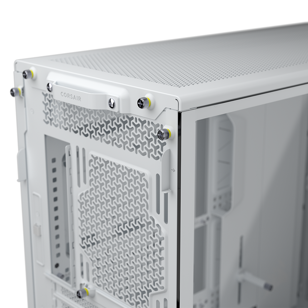 Corsair - Torre E-ATX Corsair 5000D RS ARGB Airflow Blanco Cristal Templado